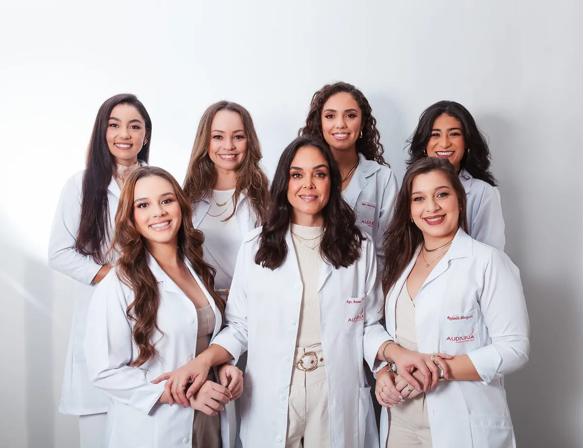Equipe de fonoaudiólogas da Audiviva